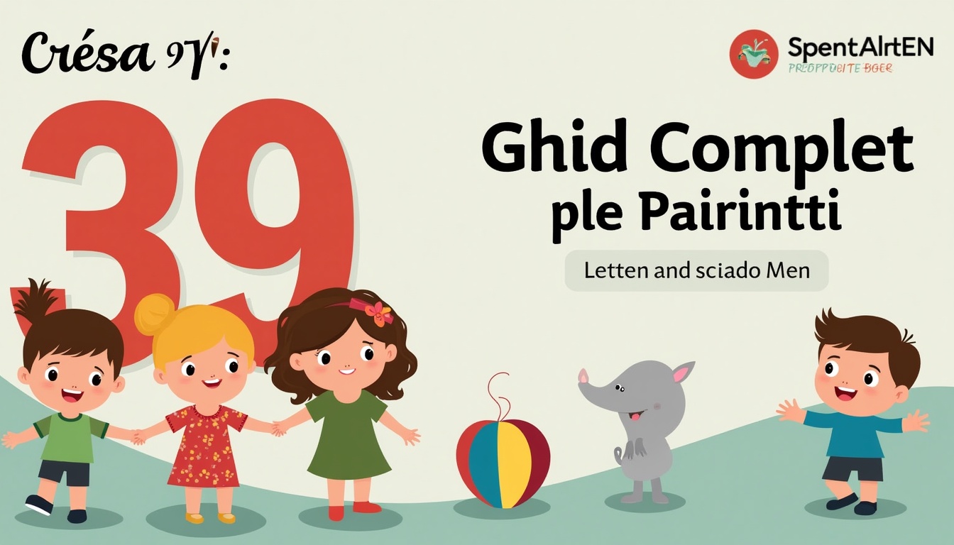 Cresa Nr. 39 Ploiești: Imagine cu copii fericiți jucându-se într-un mediu sigur și educativ