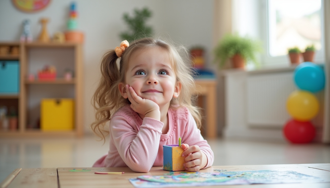 Părinți și copii fericiți într-o grădiniță privată modernă din Ploiești